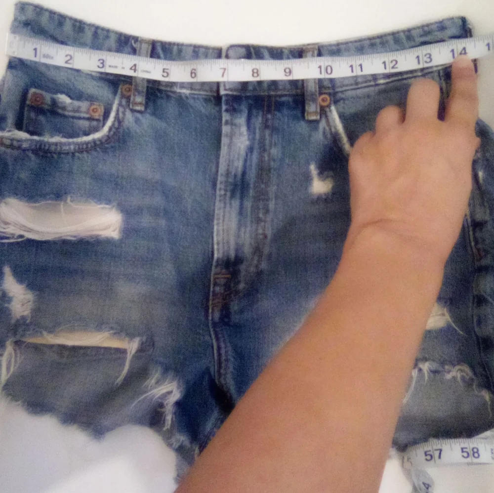 Zara The HW Short Size 4 Distressed Casual Summer Vacation